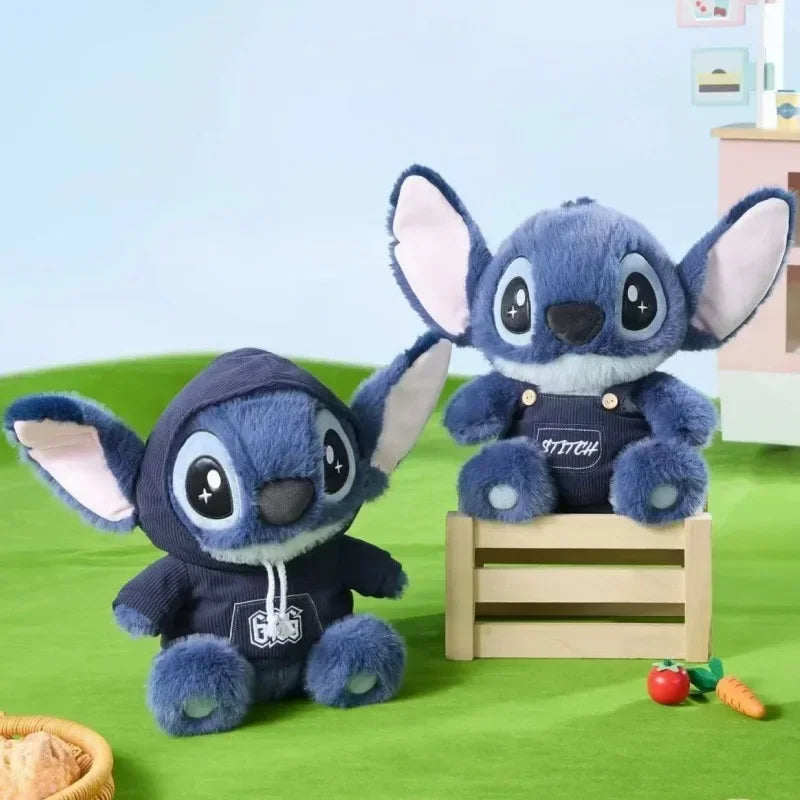 Hot Cartoon Stitches Toy with a Hat Cute Cartoon Character, Children'S Plush Toy Sleeping Pillow, Decoration, Gift***